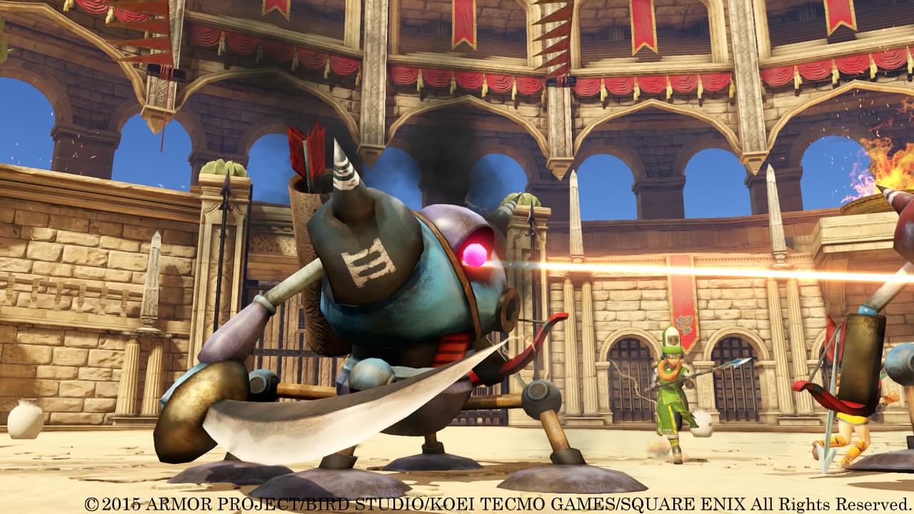 Veja os personagens Kiryl e Alena na nova galeria de Dragon Quest Heroes