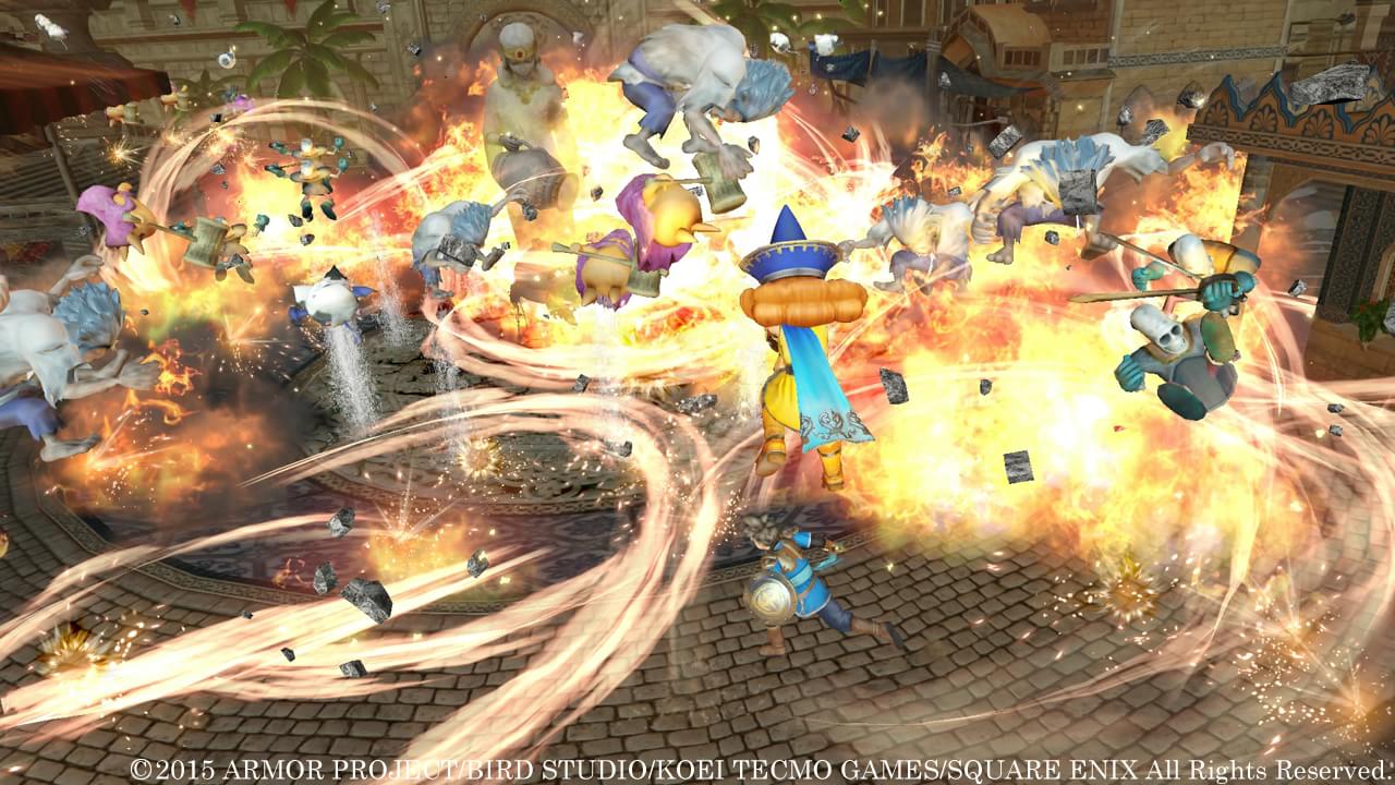 Veja os personagens Kiryl e Alena na nova galeria de Dragon Quest Heroes