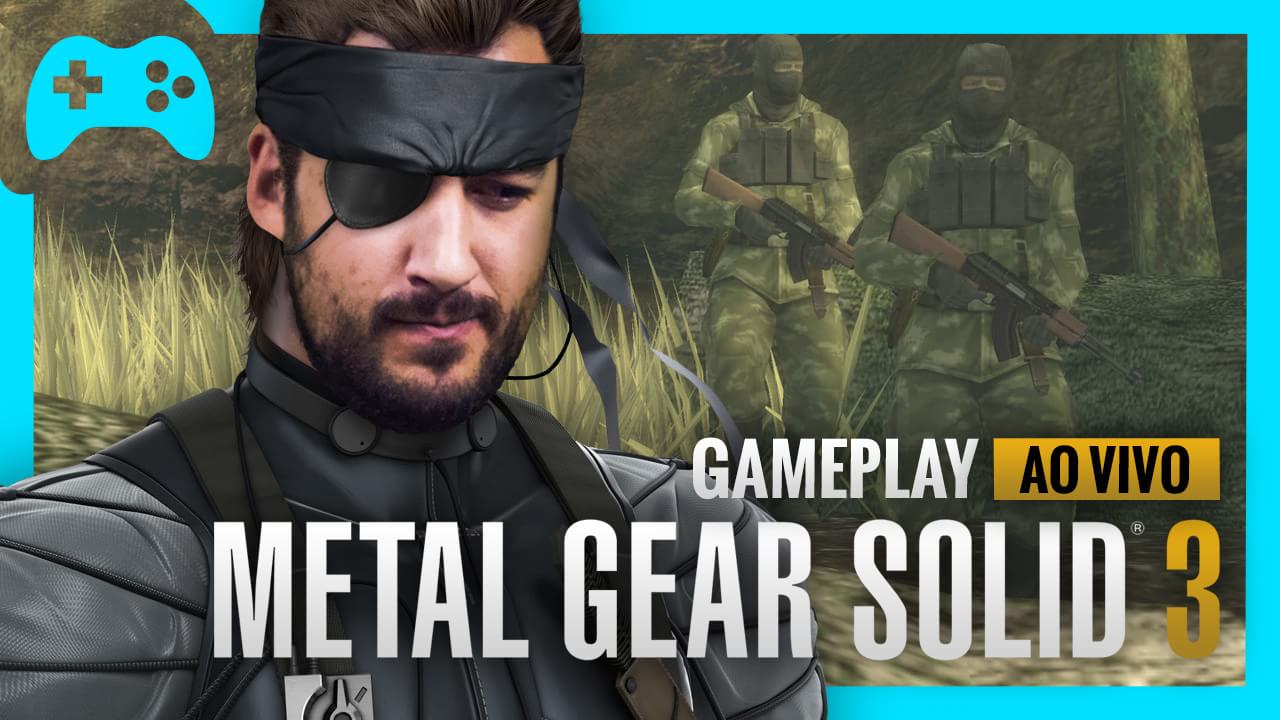 Jogatina ao vivo TCG: hoje tem espiões, armas e Metal Gear Solid 3 às 18h!