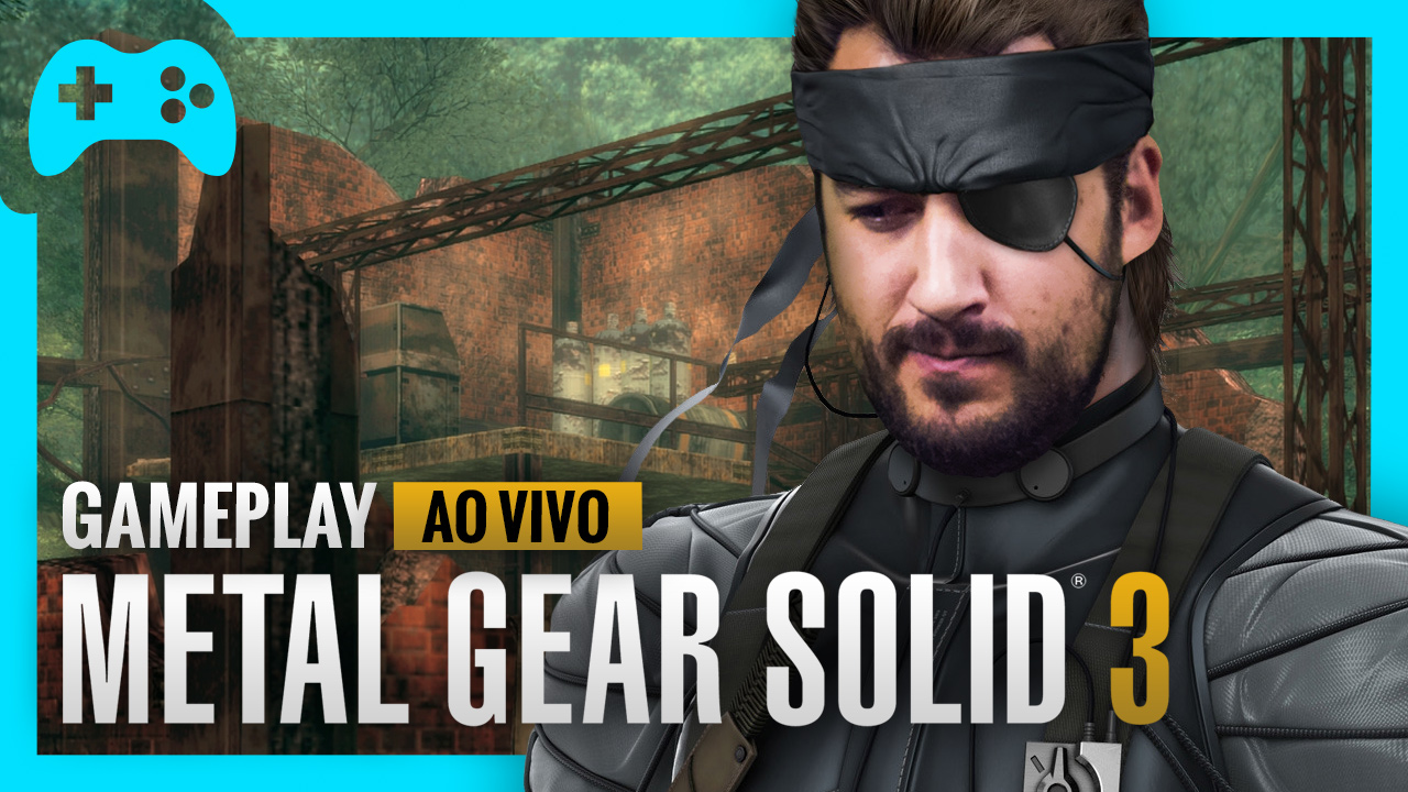 Jogatina ao vivo TCG: hoje tem mais missões em Metal Gear Solid 3 às 18h!