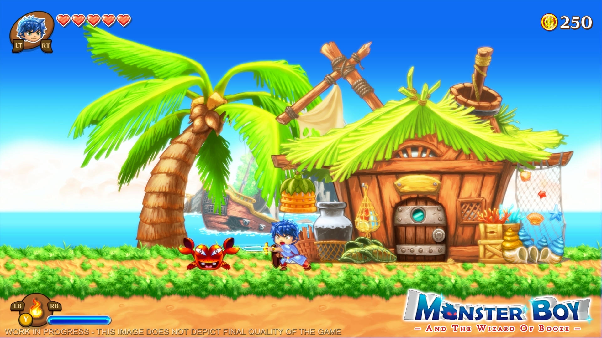 Confira novas imagens de Monster Boy and the Wizard of Booze