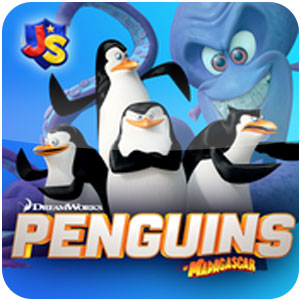 Logo Penguins of Madagascar: Dibble Dash Ícone