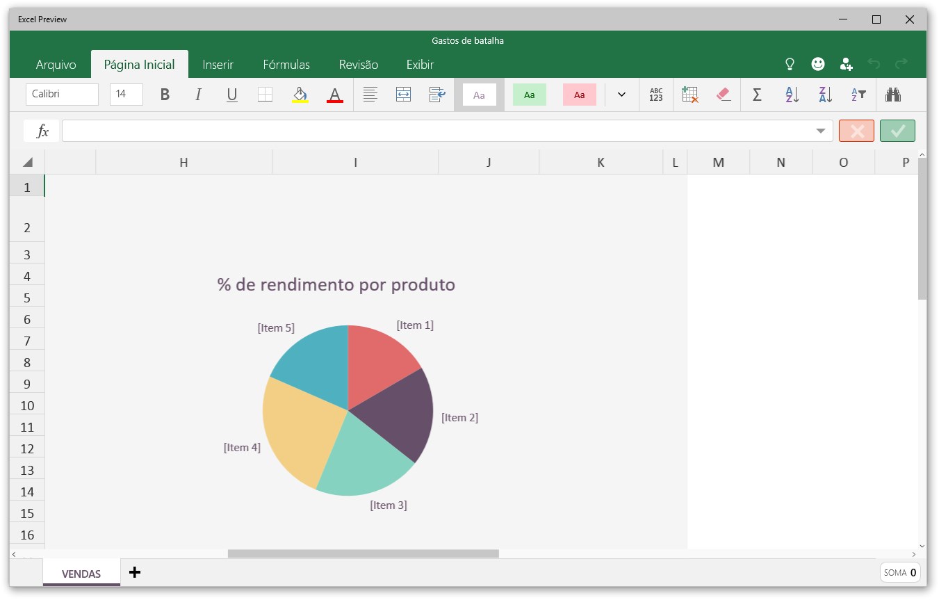 Excel para Windows 10 screenshot 11
