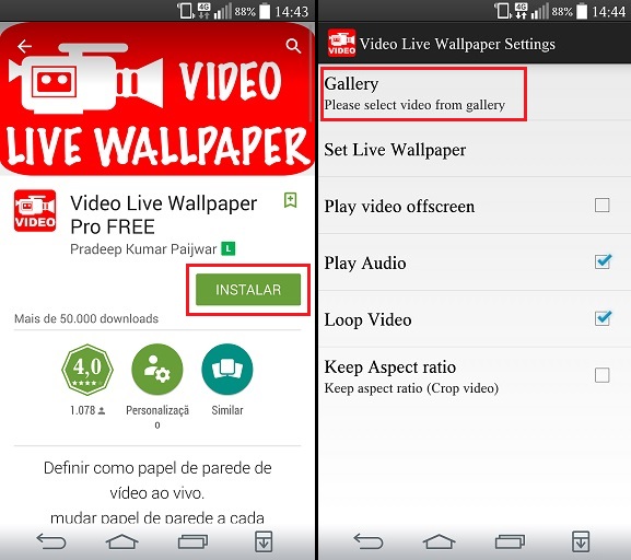 Vídeo Papel de Parede ao Vivo – Apps no Google Play