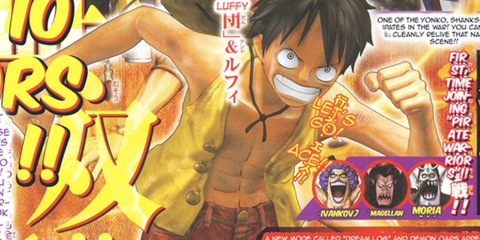 Encare o terrível Oars em One Piece: Pirate Warriors 3