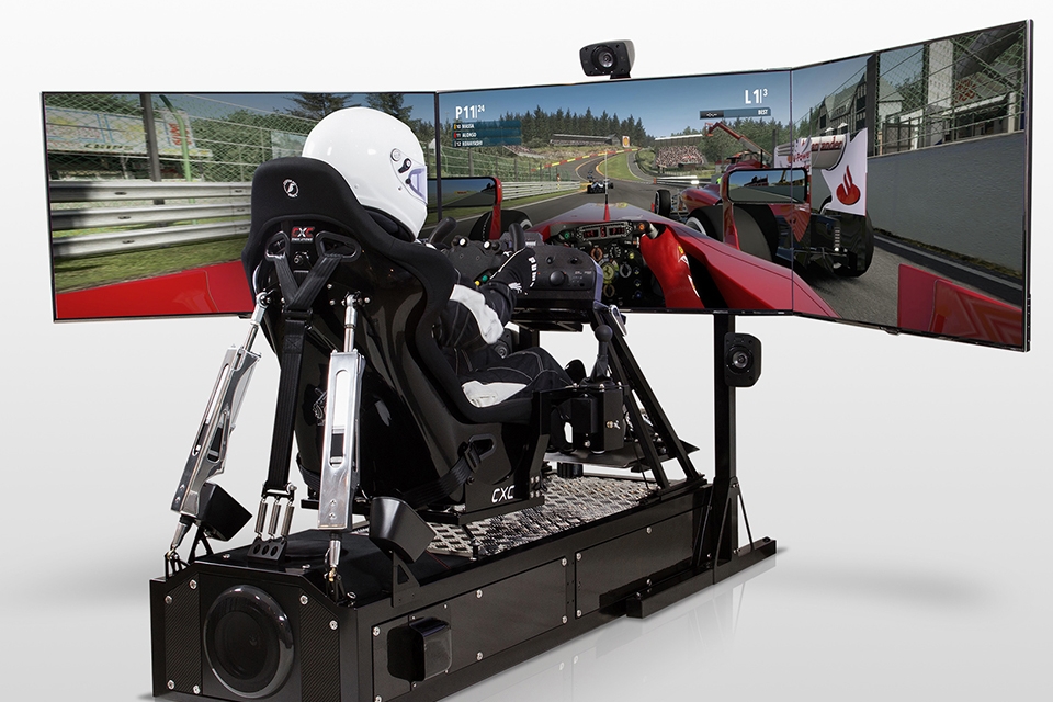 Imagem de: Simulador Motion Pro II custa o mesmo que um carro esportivo de verdade