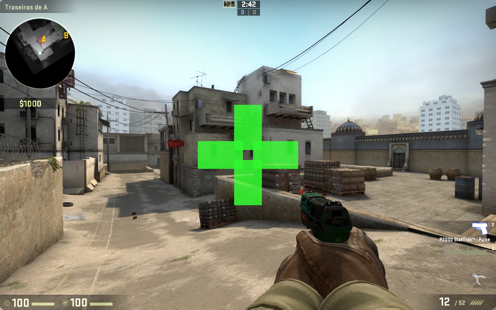 Headshot crie sua mira personalizada de cs go com o crosshair