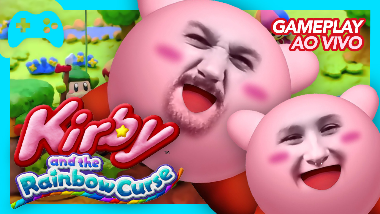 Jogatina ao vivo TCG: hoje tem Kirby and the Rainbow Curse às 18h!