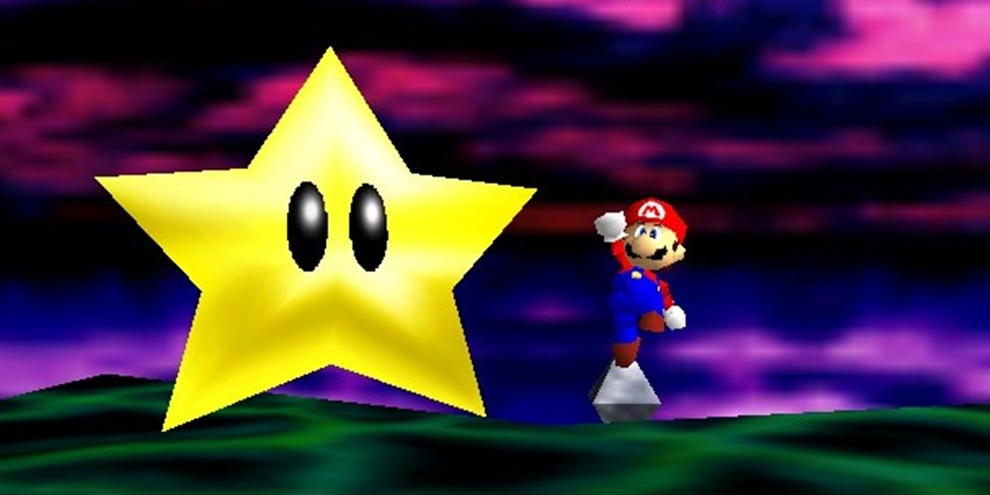 'Sem querer', gamer bate recorde ao pegar as 120 estrelas de Super Mario 64