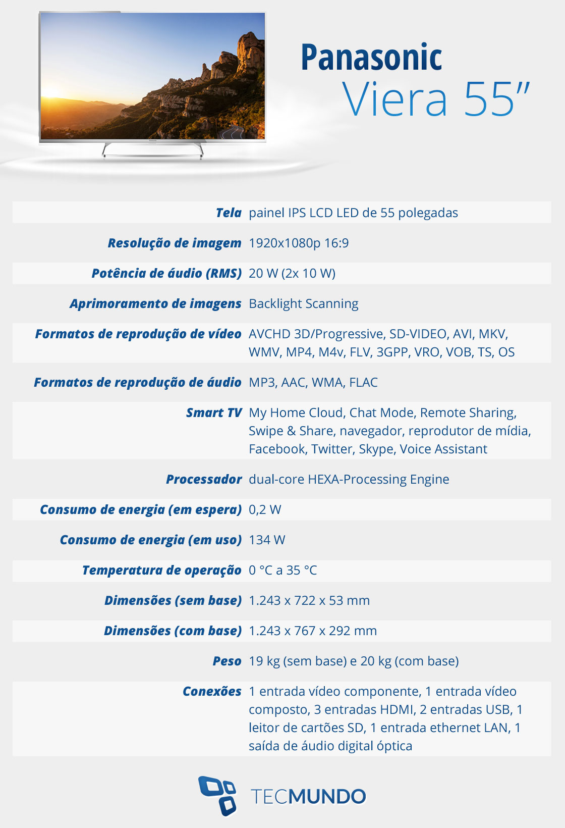 Review: testamos a Panasonic Viera 55”, a TV do Big Brother Brasil ...