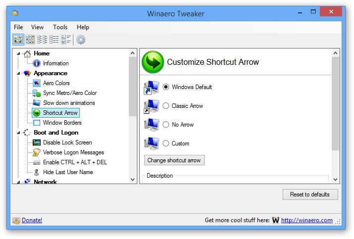 Winaero Tweaker 1.55 for windows instal free