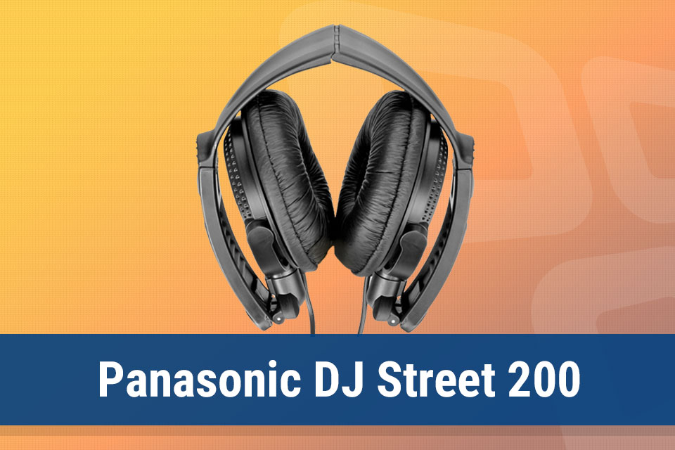 Imagem de: Review: headphone dobrável Panasonic DJ Street 200