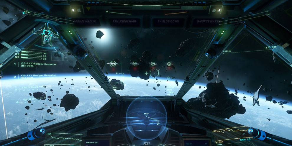 Versão 1.1 de Star Citizen adiciona novos recursos ao game
