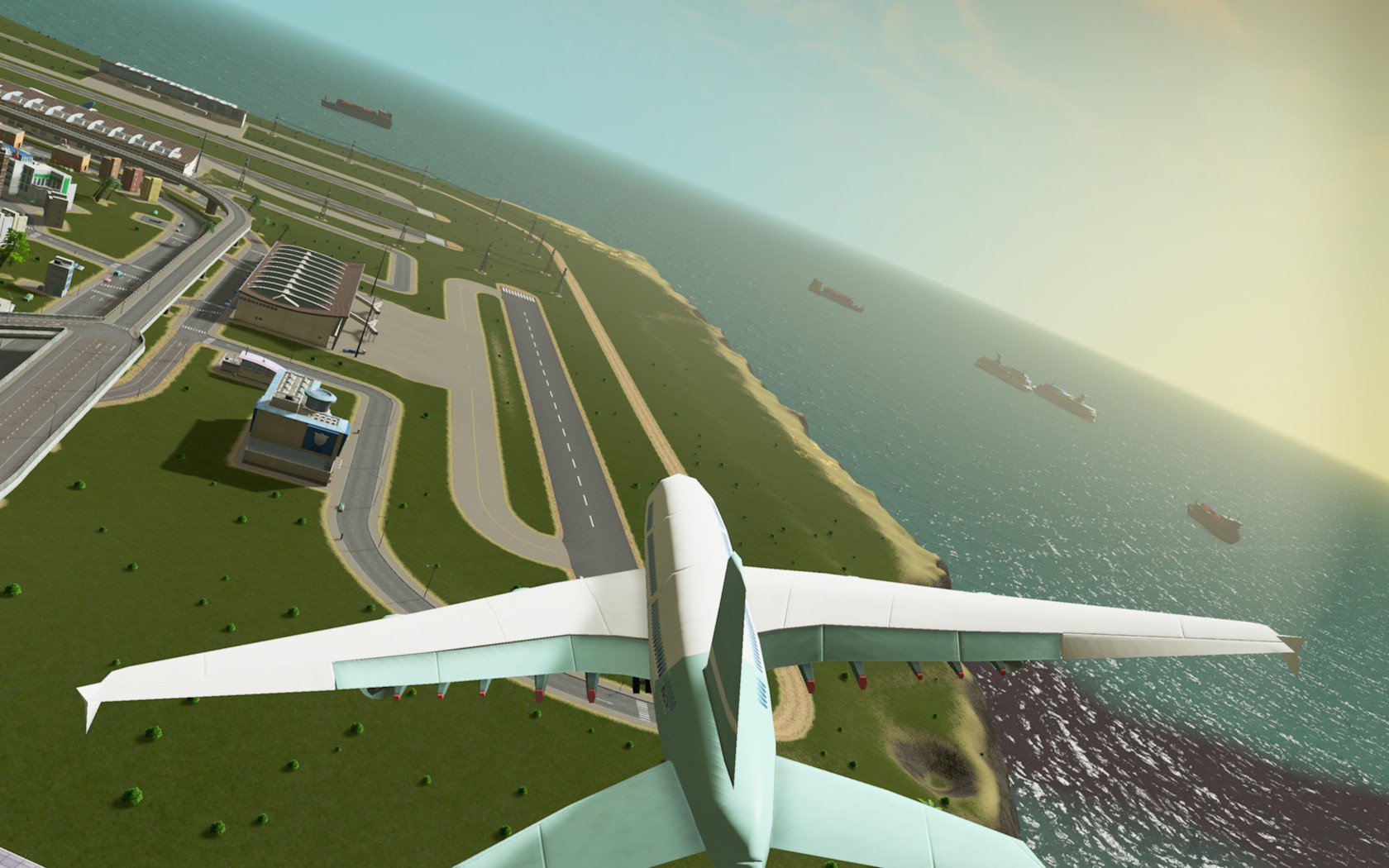 Cities: Skylines ganha mod que permite pilotar um avião