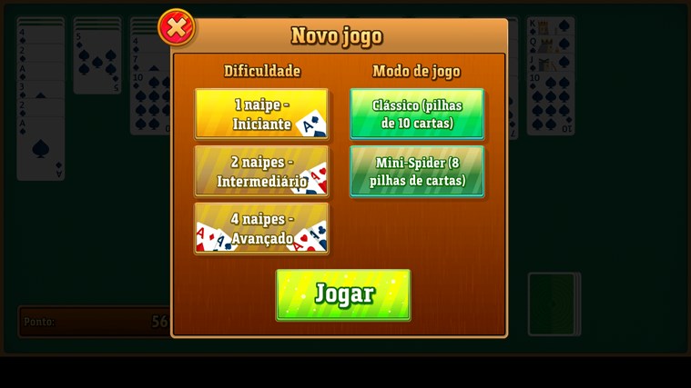 Paciência Spider screenshot 4