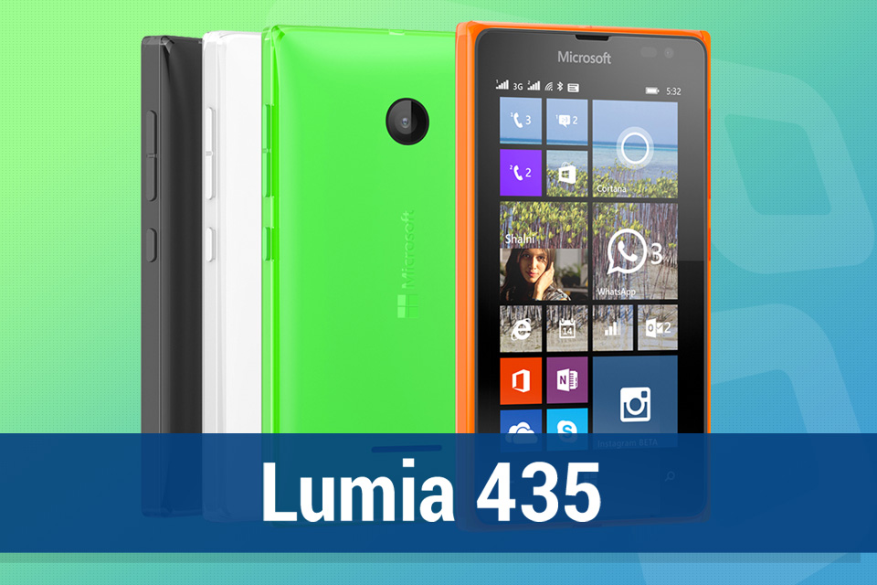 Imagem de: Review: smartphone Microsoft Lumia 435 Dual SIM [vídeo]