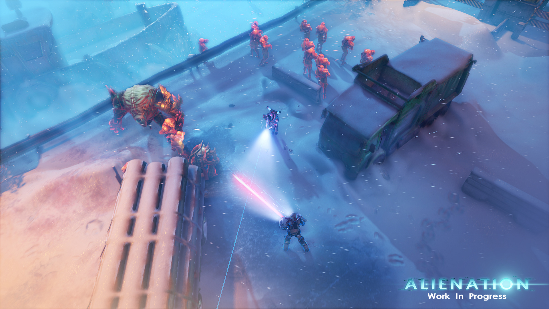 Desenvolvedores de Resogun divulgam novos detalhes de Alienation