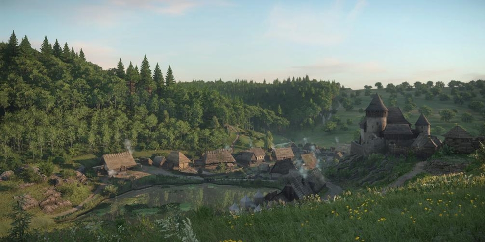 Screenshot mostra que beleza está ficando Kingdom Come: Deliverance