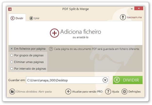 Imagem 5 do Icecream PDF Split & Merge