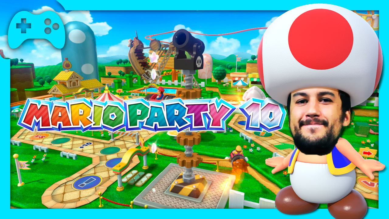 Jogatina ao vivo TCG: hoje tem Mario Party 10 às 18h!