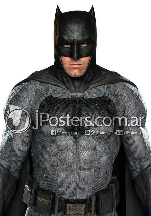 Ben Affleck com a máscara do Morcego: cartaz de Batman vs Superman -  TecMundo
