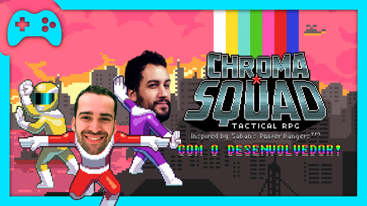 Jogatina ao vivo TCG: hoje tem Chroma Squad às 18h com os desenvolvedores!