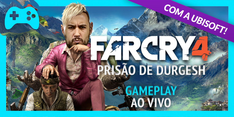 Jogatina ao vivo TCG: hoje tem Far Cry 4: Prisão de Durgesh às 18h!