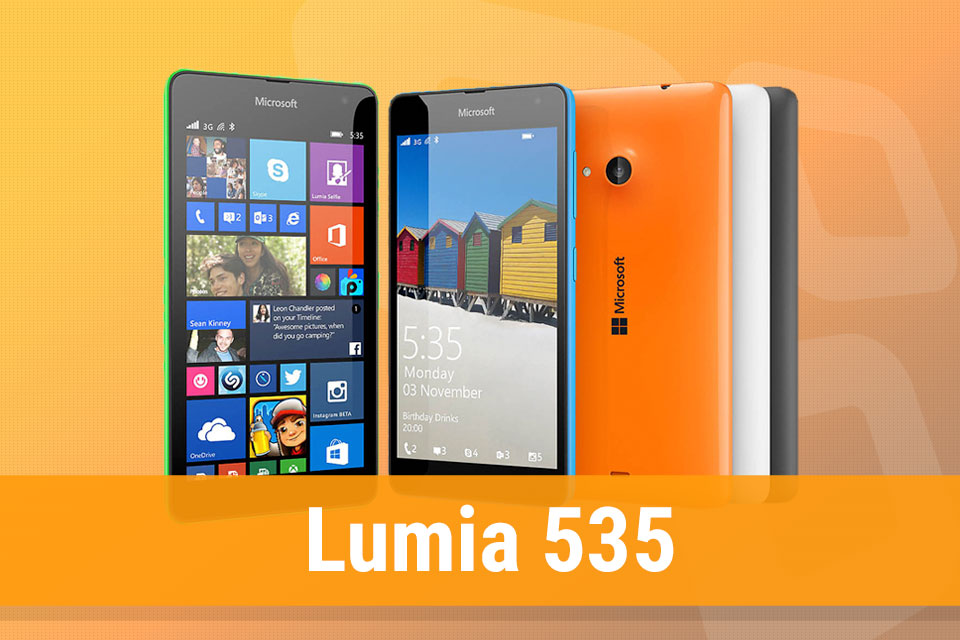 Imagem de: Review: smartphone Microsoft Lumia 535 Dual SIM [vídeo]