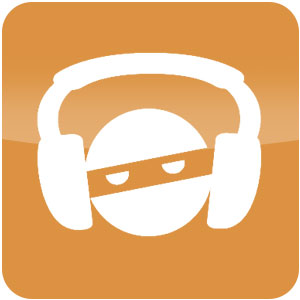 Logo Music Suggestions Ninja Ícone Logo Music Suggestions Ninja Ícone