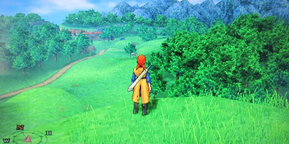 Pôster de Dragon Quest VIII para 3DS já mostra personagens Gerda e Morrie