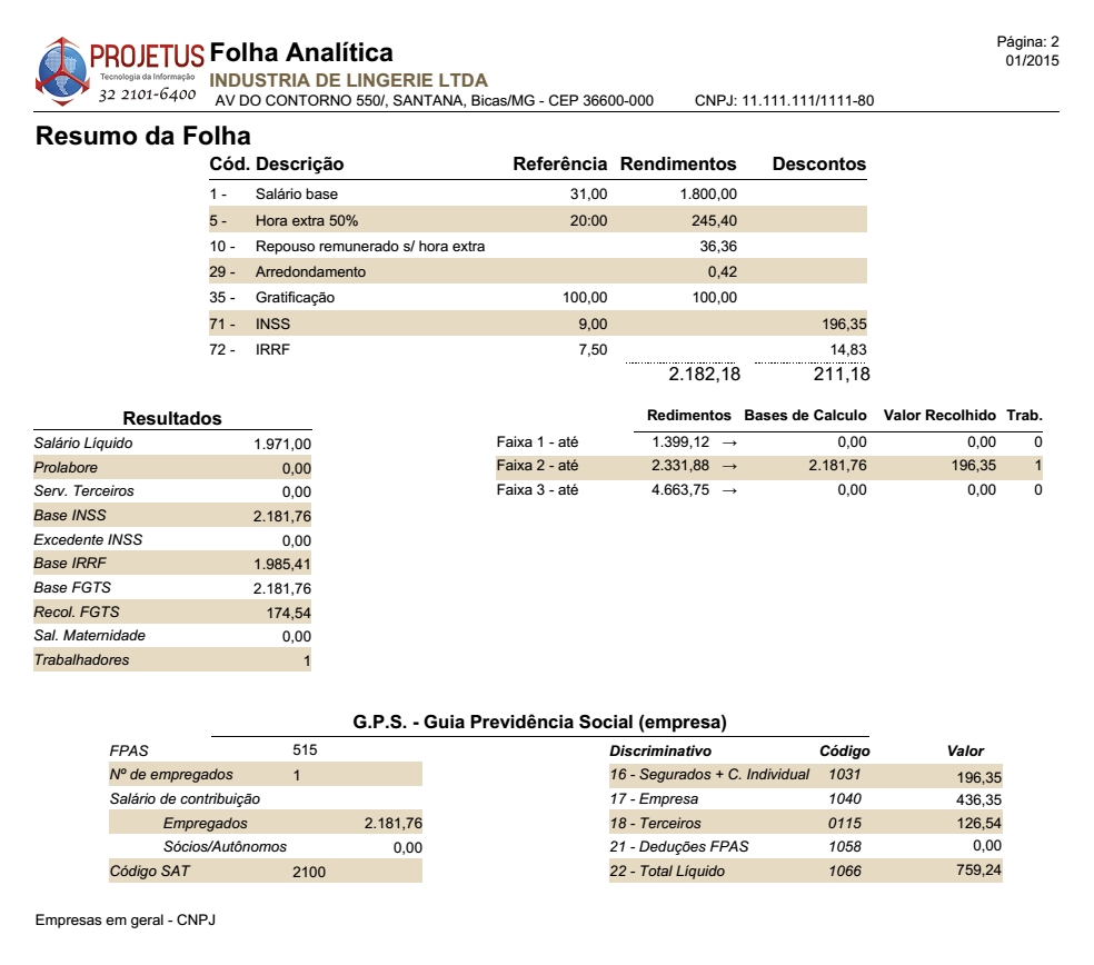 Imagem 3 do Calima ERP Contábil