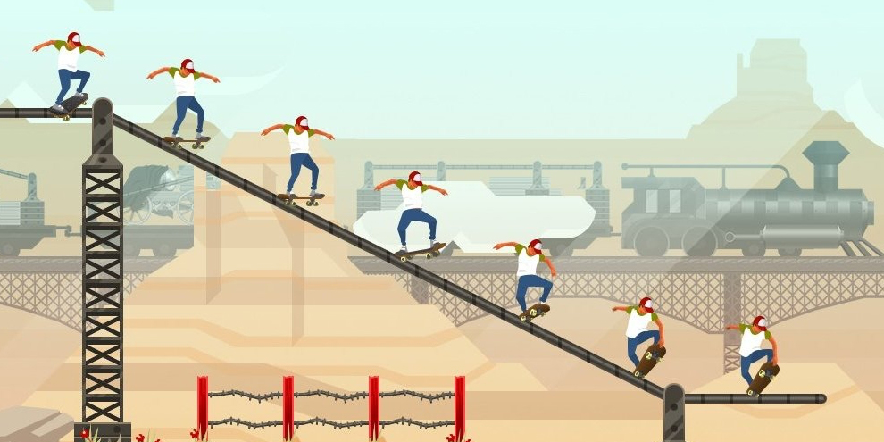 Curtiu OlliOlli2? Veja o modo Combo-Rush, multiplayer local a 4 jogadores