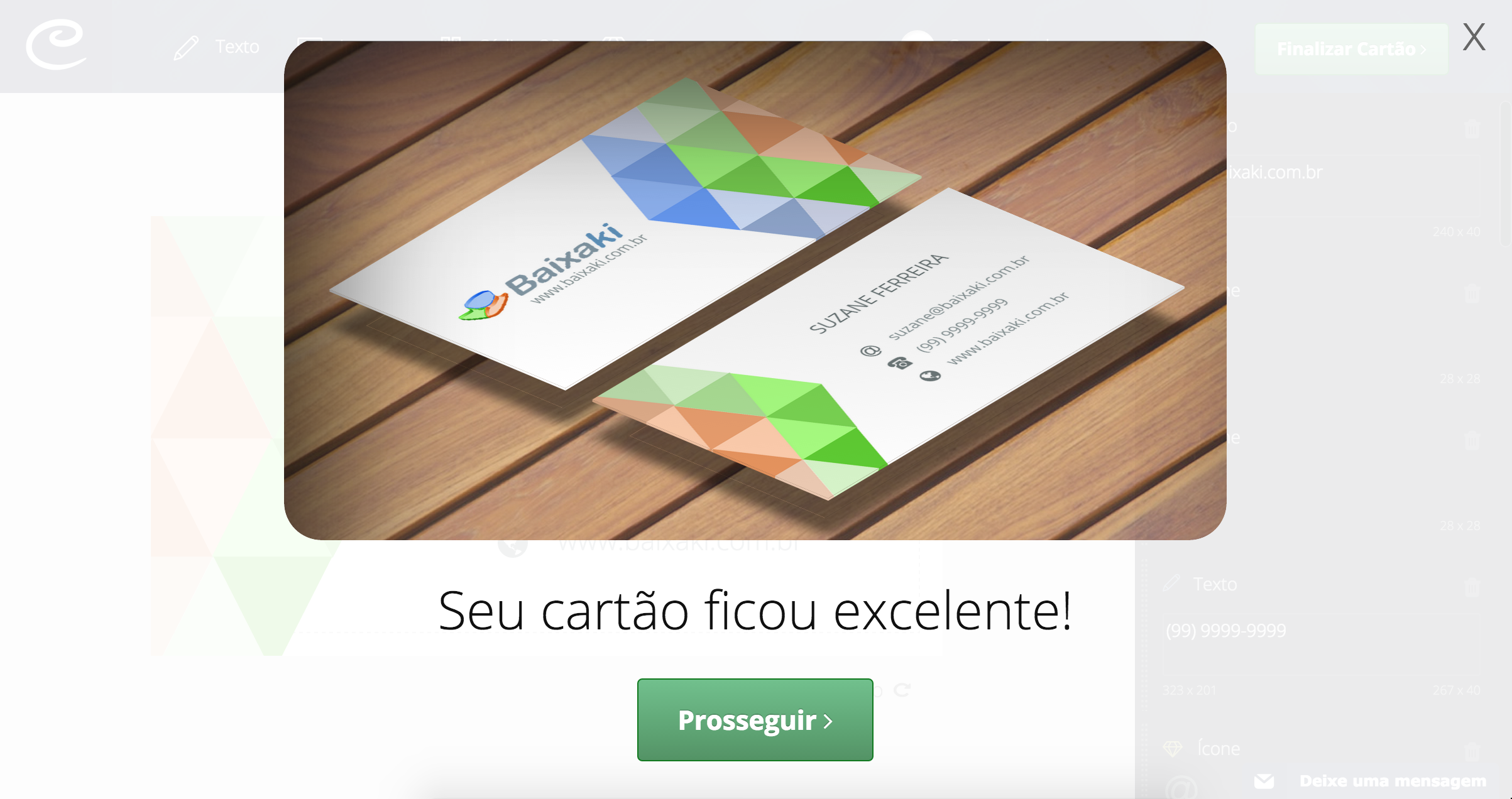 Criar Cartão screenshot 6