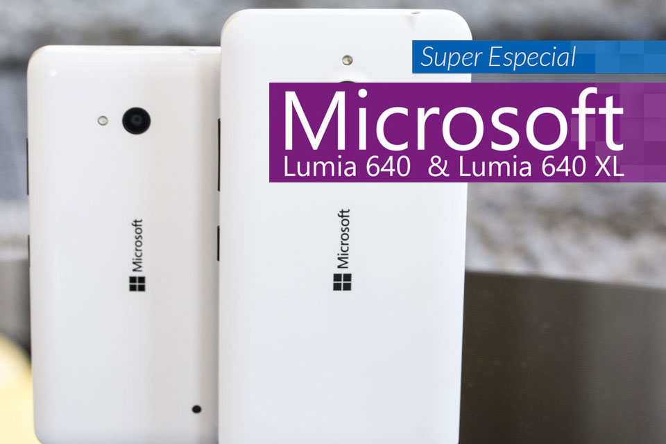 Imagem de: Comparativo: Microsoft Lumia 640 e Microsoft Lumia 640 XL