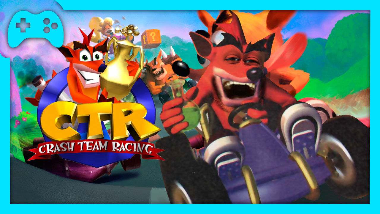 Jogatina ao vivo TCG: hoje tem Crash Team Racing às 19h!