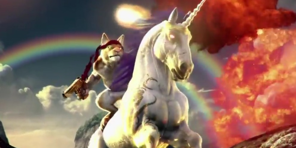 Que é isso? Expansão para Trials Fusion traz gatos galopando em unicornios