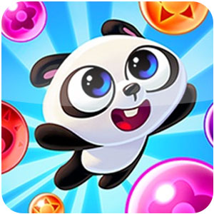Logo Panda Pop Ícone Logo Panda Pop Ícone