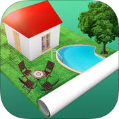Logo Home Design 3D Outdoor & Garden Ícone Logo Home Design 3D Outdoor & Garden Ícone