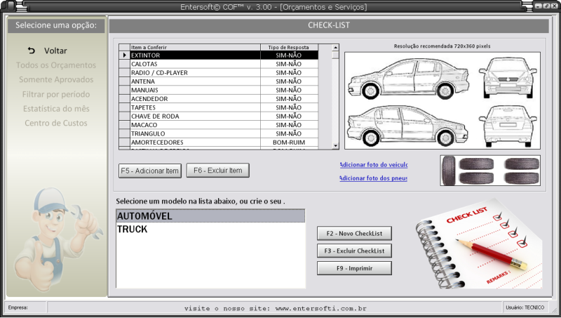 Imagem 3 do Entersoft COF - Sistema para Oficinas Mecânicas