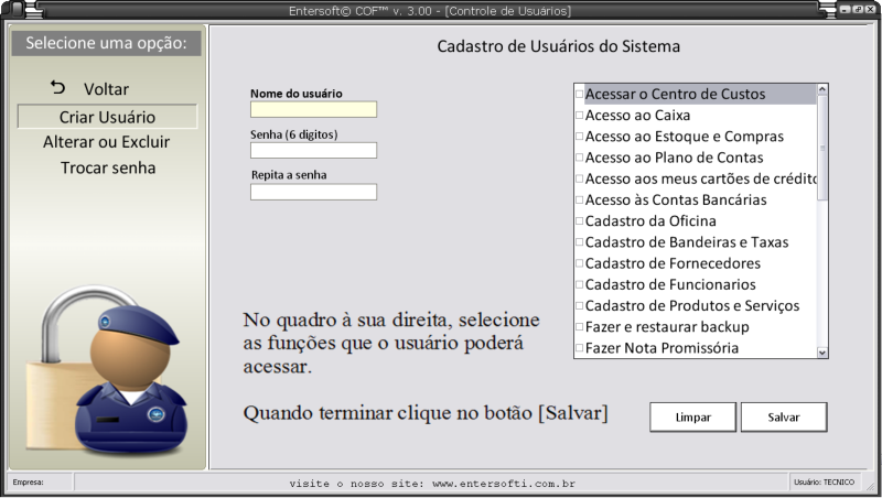 Imagem 10 do Entersoft COF - Sistema para Oficinas Mecânicas