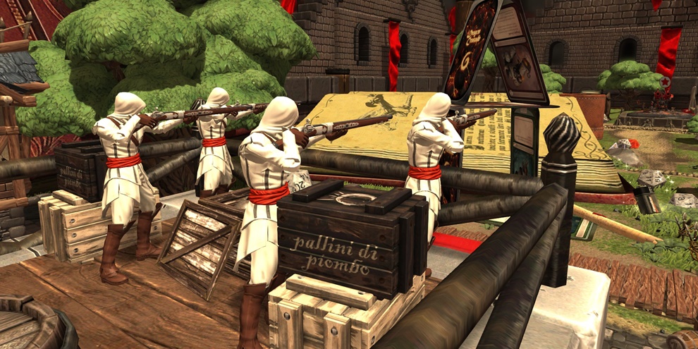 Ao ataque: Ezio integra lista de combatentes em Toy Soldiers: War Chest