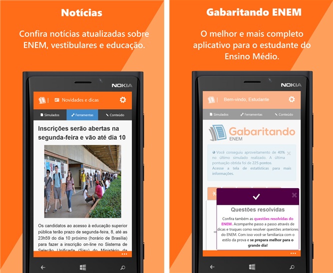 Gabaritando Enem - Imagem 1 do software