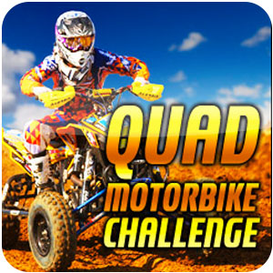 Logo Quad Motorbike Challenge Ícone Logo Quad Motorbike Challenge Ícone