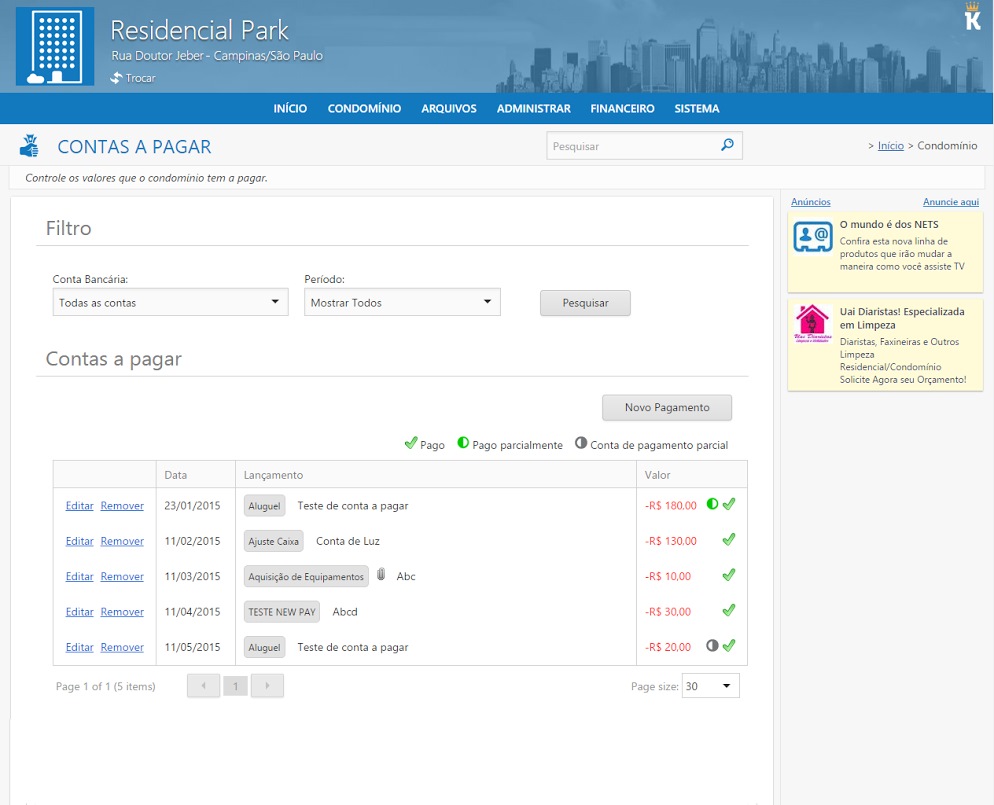 Imagem 8 do King Condo - Site para Condomínio