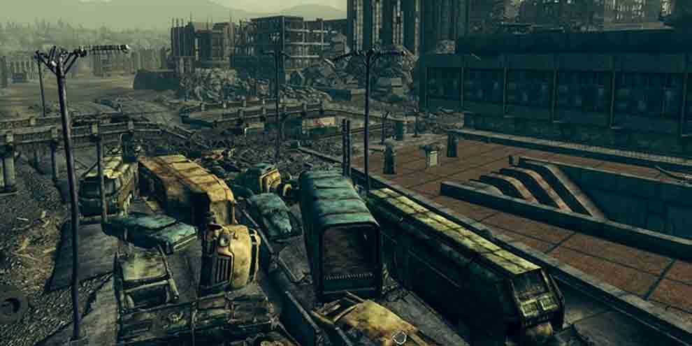 Jogadores descobrem que trem em DLC de Fallout 3 era gambiarra nível master