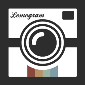 Logo Lomogram+ Ícone Logo Lomogram+ Ícone