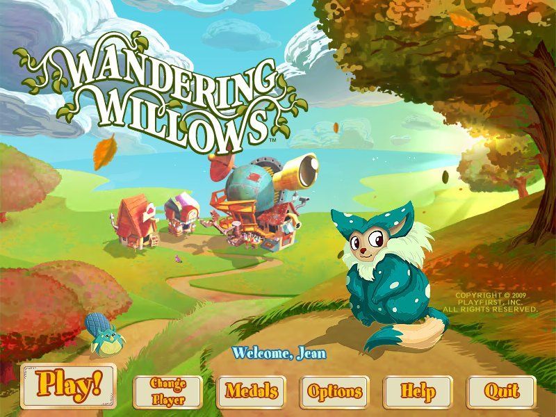 wandering willows playfirst