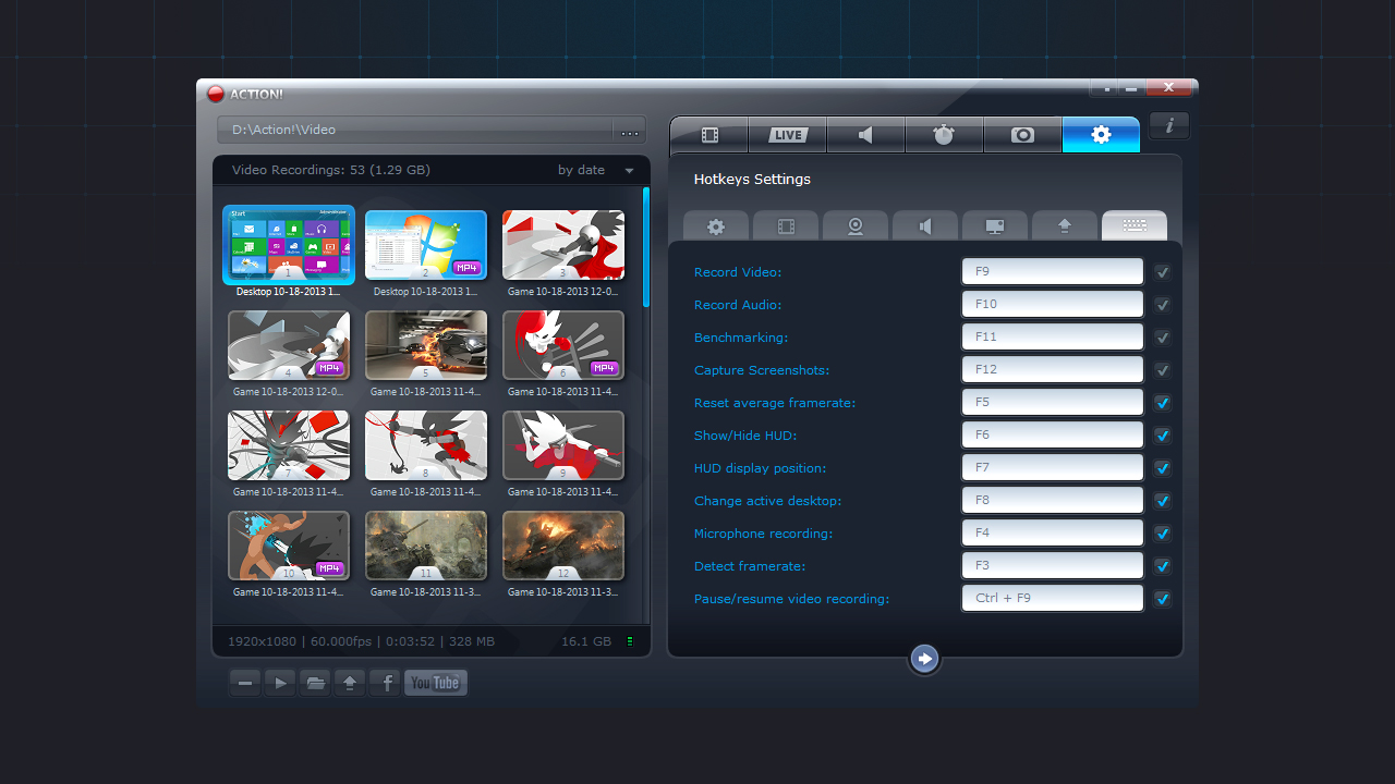 Imagem 4 do Action! - Gameplay Recording and Streaming - Steam