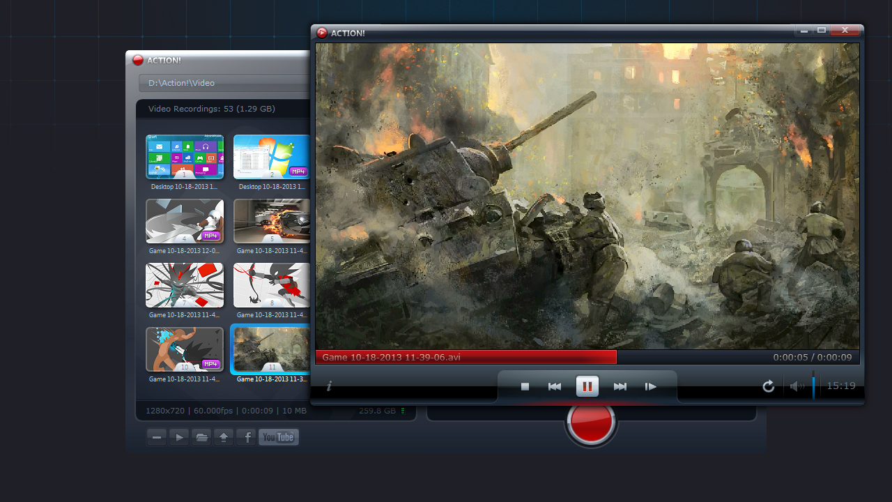 Imagem 6 do Action! - Gameplay Recording and Streaming - Steam