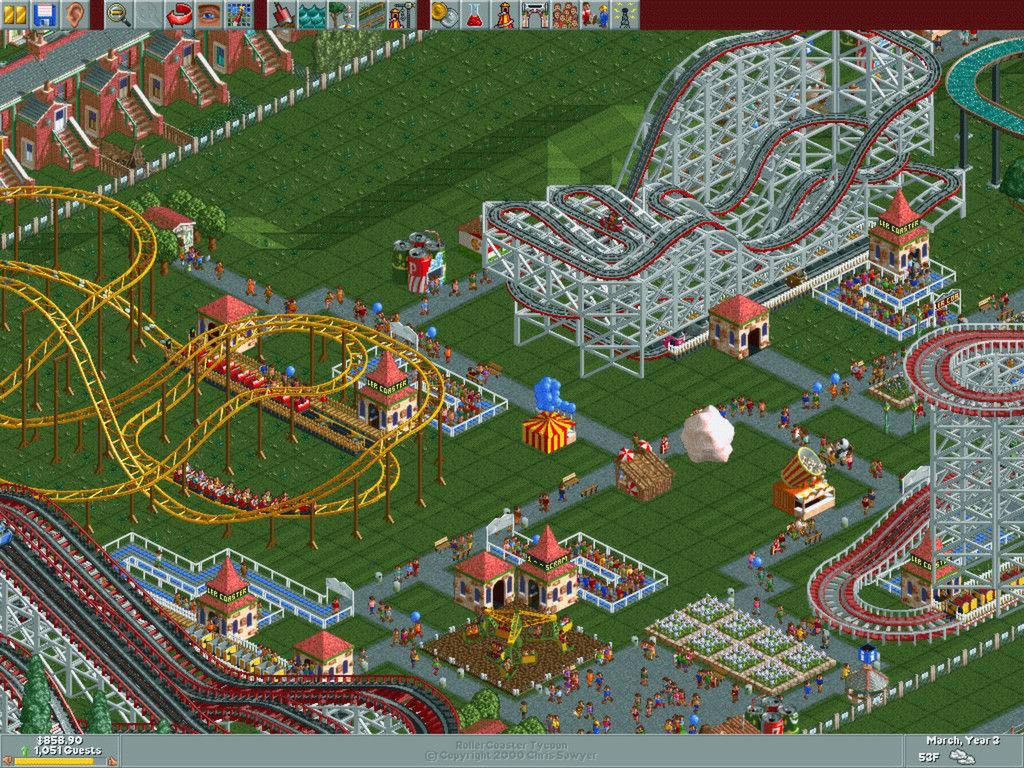 rollercoaster tycoon world download mac